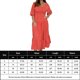 thumbnail image 2 of Vestido Puff manga Bodycon Maxi vestido sin espalda mujer Sexy vestido plisado traje de vacaciones Cgtredaw Naranja T XL para Mujer, 2 of 6