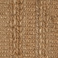thumbnail image 4 of Ox Bay Natalia 7'9" x 9'9" Brown Striped Braided Jute Indoor Area Rug, 4 of 7