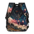 thumbnail image 4 of Disketp Abstract Peacock Painting Mochila Estampada para Hombre y Mujer – Mochila Ligera Clásica con Múltiples Bolsillos para Universidad, Trabajo y Viajes-One Size, 4 of 5