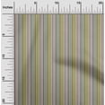 thumbnail image 1 of oneOone Organic Cotton Voile Fabric Multicolor Stripe Print Fabric By Yard 42 Inch Wide, 1 of 4