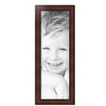 thumbnail image 2 of ArtToFrames 9" x 27" Honors Mahogany Picture Frame, 9x27 inch Brown Wood Poster Frame (WOM-5155), 2 of 7