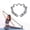 Grey, variant on Stretch Strap, Elastic Yoga Stretching Strap, Multi-Loop for Physical Therapy, Pilates, Yoga, Dance & Gymnastics Exercise and Flexible Pilates Stretch Band