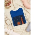 thumbnail image 3 of 12 April Cosmonautics Day T-Shirt Women -Image by Shutterstock, Female XX-Large, 3 of 4