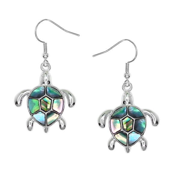 Falari Abalone Turtle Shaped Earring Abalone E0414