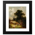 thumbnail image 2 of Ernestine von Kirchsberg 12x14 Black Modern Framed Museum Art Print Titled - Rest Along the Way, 2 of 5