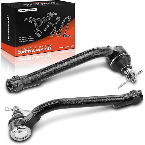 A-Premium 2Pcs Front Outer Tie Rod End Kit Compatible with Hyundai Elantra 2007-2012 & Kia Forte 2010-2013, Forte5 2012-2013