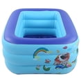 thumbnail image 4 of 125x95x48cm 3Circle Portable Home Garden Courtyard Inflatable Swimming Pool for Children Kid, 4 of 4