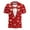 Red, variant on Fake Tuxedo Shirts for Men Bowtie Printed Short Sleeve T-Shirt Romantic Love Heart Print Tees Funny Graphic Tee Tops White XL