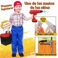 thumbnail image 2 of Juguete de Herramientas para Niños,68 PZS Kit con Taladro Eléctrico, Juego Roles Trabajador Chaleco, Regalo Navidad Cumpleaños Niños y Niñas 68, 2 of 7