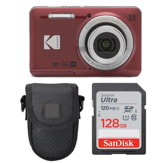 Kodak PIXPRO FZ55 Point and Shoot Camera, 16MP, 5x Optical Zoom