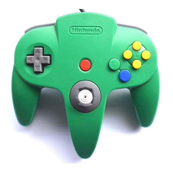 Authentic Official Nintendo N64 Controller - Green - 100% OEM