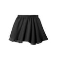 thumbnail image 4 of ZDHoor Girls Chiffon Pull On Ballet Dance Skirt Sheer Wrap Skirt Ballerina Dancewear,Sizes 2-16 Black-B 3-4, 4 of 5