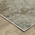 thumbnail image 2 of Woven Trends Athens - MAL02 - Contemporary Style, Abstract Pattern, Stain Resistant & Pet Friendly, Living Room, Dining Room, Office, High Pile Polyester Area Rug in Beige - 3' x  5', 2 of 5