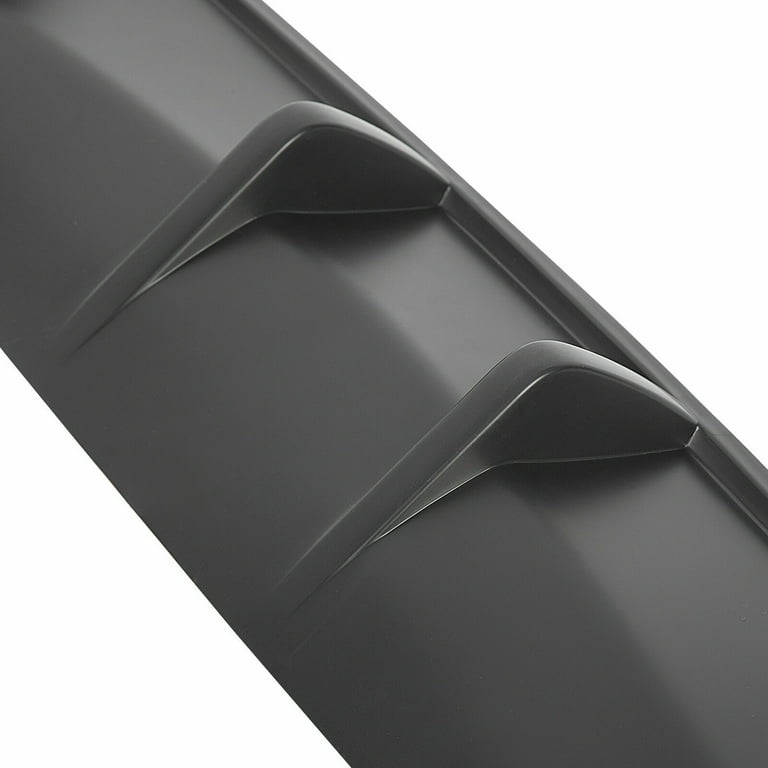Rear Bumper Diffuser Lip Side Corner Apron For 2009-2015 Nissan Maxima - PU Material, Unpainted Black, Adds Aggressive Style & Aerodynamics