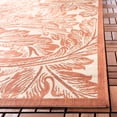 thumbnail image 5 of Safavieh Courtyard Connie Floral Indoor/Outdoor Area Rug, Natural/Terracotta, 2' x 3'7", 5 of 10