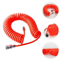 SASABAXI 1Pack Retractable Coiled Spring Spiral Pipe Compressor Air Hose for Industrial Use 235.80X0.79X0.3 Inch