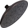 thumbnail image 1 of TRAHOO-Rainfall Shower Head - 8 Inch Large Overhead Rain Showerhead with Pressure Boosting High Flow - Oil-Rubbed Bronze 2.5 GPM, 1 of 4