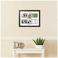 thumbnail image 2 of ArtToFrames Collage Photo Picture Frame with 6 - 3.5x5 Openings, Framed in Black with Super White and Black Mats (CDM-3926-167), 2 of 8