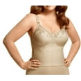 thumbnail image 2 of Elila NUDE Embroidered Microfiber Longline Soft Cup Bra, US 46B, UK 46B, 2 of 3
