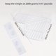 thumbnail image 2 of 1pc Bathroom Punch-free Corner Wall Hanging Rack Triangle Rack Placement Storage Rack (Contains Two Patches) 14.17inch*10.24inch, 2 of 4