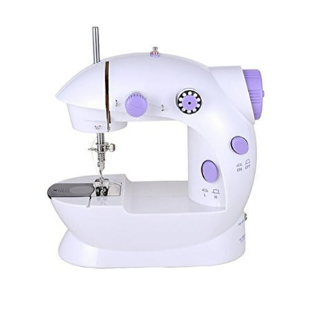 Cworlds NS202 Mini 2-Speed Sewing Machine with Foot Pedal sewing machines, Purple sewing machines sew cool sewing