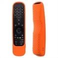 thumbnail image 1 of de Silicona para Control Remoto Smart TV An-MR21 MR22, Antigolpes, Iluminada, Color Naranja, 1 of 5