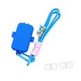 thumbnail image 3 of Ethern 5-Piece Portable Billiard Chalk Holder, Storage Container with Four PP Foam Bins blue, 3 of 9