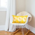 thumbnail image 6 of Summer Daisy Pillow Covers 12x20 Inch Set of 2 Farmhouse Yellow Watercolor Daisy Floral Decorations Patio Outdoor Cushion Case for Sofa Couch Home, 6 of 6