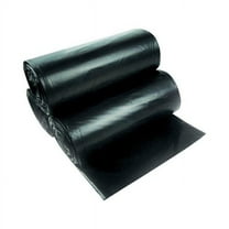Heritage  43 x 60 in. Linear Low-Density Can Liners, Black - 65 gal - 1.5 mil - 100 Count