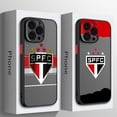 thumbnail image 2 of Club S-SAO-Paulo FC For Apple iPhone 15 14 13 12 11 mini Pro Max 8 7 6S 6 XR X XS Plus Frosted Translucent Phone Case, 2 of 5