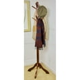 thumbnail image 3 of Casual Contemporary Living Solid Acacia Hall Tree - Mahogany, 3 of 7