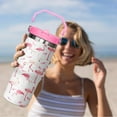 thumbnail image 6 of 30oz Tumbler Leakproof with Straw & Lid, Pink Flamingo Design, Stylish Insulated Cup - Perfect Gift for Women, 6 of 6