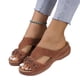 thumbnail image 2 of Amzcrzy Zapatos de mujer,Zapatos de mujer,Zapatillas de mujer, Sandalias de cuña con flores huecas para mujer, cómodas, de verano, informales Sandalias Mujer Zapatillas De Casa, 2 of 8