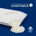 thumbnail image 2 of Almohada Ajustable Spring Air Memory Foam Coozy Bamboo., 2 of 5