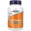 NOW Supplements, True Focus™ with Amino Acids, Ginkgo and DMAE + CoQ10 and Grape Seed Extract , 90 Veg Capsules