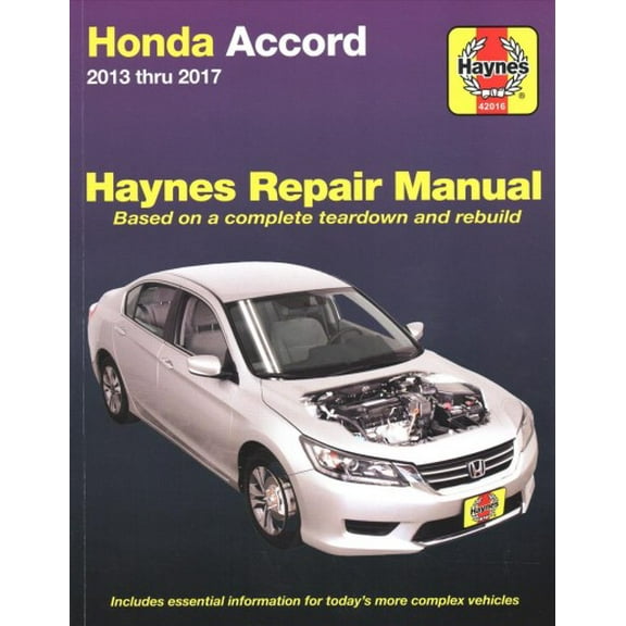 Pre-Owned Honda Accord (13-17) Haynes Repair Manual ^