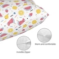thumbnail image 5 of Vsdgher Watermelon And Lemon Print Pillow Cases -Iconic Collection Pillowcases -Extra Soft, Not easy to deform,not pilling Export quality, 5 of 8