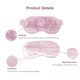 thumbnail image 5 of Máscara para ojos de gel de refrigeración, 2 unidades de almohadilla para ojos en gel reutilizable y compresa fresca para ojos hinchados y ojos secos, máscara de hielo para ojos fríos, paquete de gel Afortunado Sencillez, 5 of 5