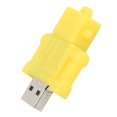 thumbnail image 2 of Memoria flash USB, disco flash amarillo resistente a terremotos para dispositivos con puerto USBComputers Fyydes Descripción de la referencia, 2 of 6