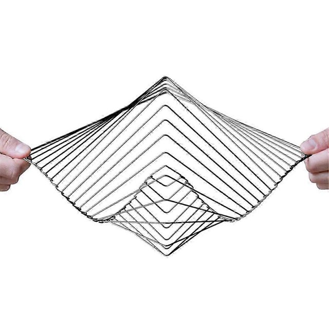 Square Wave the Mesmerizing Kinetic Wind Spinner Magical Calming Art Piece