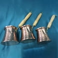 thumbnail image 6 of Fiocias Cezve Turkish Coffee Pot, Engraved/Hammered Small Ibrik Pot, Home Coffee and Bar 225ml, 6 of 9