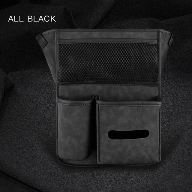 Bolsas de almacenamiento de red de malla de coche impermeables universales entre asientos organizador colgante Ndcxsfigh Accesorios para autos y motos