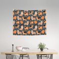 thumbnail image 2 of Hirioo Corgi Collie Pug Print Tapestry Lightweight Fabric for Bedroom Aesthetic Home Wall Dorm Décor Living Room Decor 29x37 Inch, 2 of 8