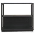 thumbnail image 3 of Evelyn&Zoe Thalia 33" Tall Rectangular Bookcase in Black, 3 of 6