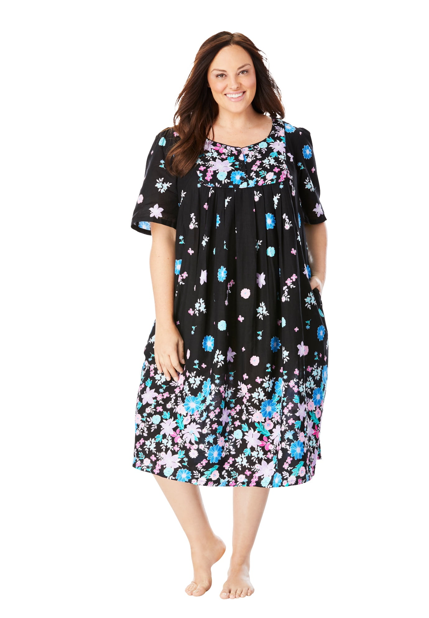 Only Necessities Only Necessities Women s Plus Size Mixed Print Short only-necessities-only-necessities-women-s-plus-size-mixed-print-short