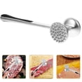 thumbnail image 3 of Stainless Steel Meat Hammer Dual-Sided Meat Hammer Steak Pounder Mallet, 3 of 3