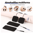 thumbnail image 3 of Electroestimulador  Belug muscular digital portátil recargable 2 canales 36 modos 8 almohadillas NEGRO, 3 of 5