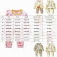 thumbnail image 4 of CAUYDY 2T 3T 4T 5T Little Kids Girl Photoshoot Outfits Baby Pajamas Fall Winter Long Sleeve Shirt and Pants 2Pcs Cute Set Toddler Sleepers for Girls Sizes 3-4 Years,Pink, 4 of 6