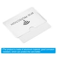 thumbnail image 4 of Fundas bloqueadoras RFID Uxcell para prevención de robo de identidad, protector seguro para tarjetas de crédito, paquete de 20, color blanco, 4 of 6