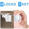 SecurityMan Magnetic Cabinet Locks for Baby/Child Proofing Kitchen Cabinets,& Locking Drawers with Safe Adhesive Latches for Babies, Toddlers, Kids,DIY Children Protection & Safety (4Pack)CABILOCKMAG